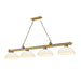 Z-Lite Cordon Rubbed Brass 4 Light Billiard 2306-4RB-DMO14 | theLightShop