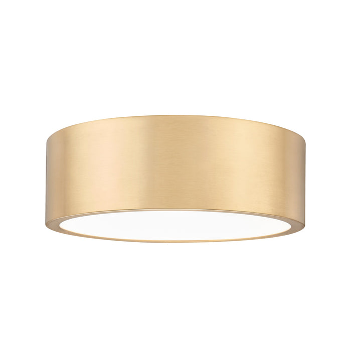 Z-Lite Coronado 1 Light LED 12’’ Flushmount - Modern Gold