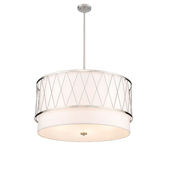 Z-Lite Dalton Brushed Nickel 5 Light Pendant 198-32BN | theLightShop