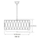 Z-Lite Dalton Brushed Nickel 5 Light Pendant 198-32BN | theLightShop