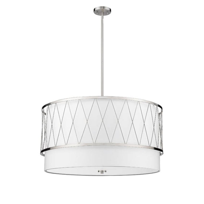 Z-Lite Dalton Brushed Nickel 5 Light Pendant 198-32BN | theLightShop