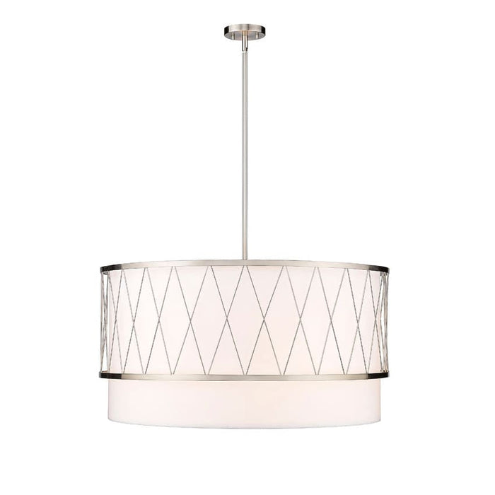 Z-Lite Dalton Brushed Nickel 5 Light Pendant 198-32BN | theLightShop