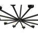 Z-Lite Danica Chandelier Matte Black 12 Light 3044-12MB | theLightShop