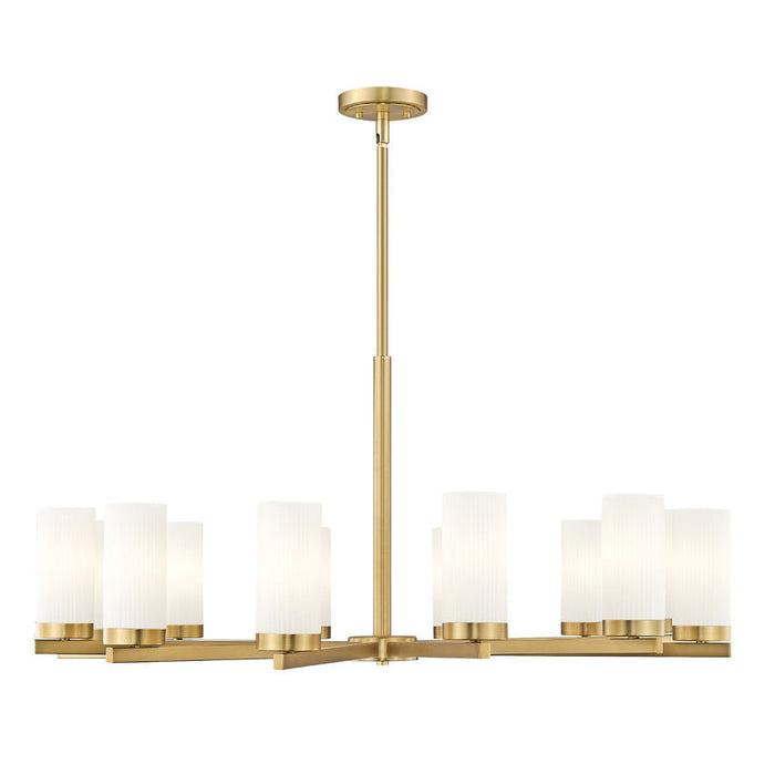 Z-Lite Danica Chandelier Modern Gold 12 Light 3044-12MGLD | theLightShop