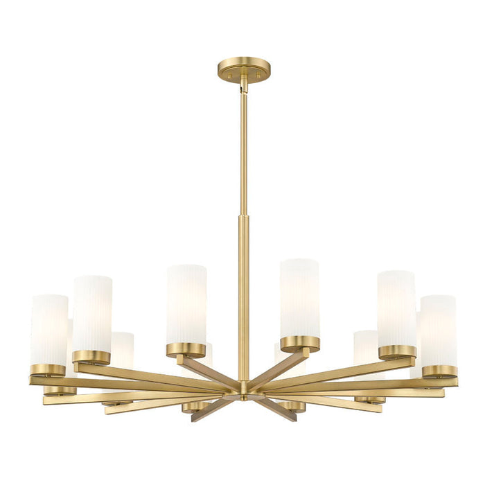 Z-Lite Danica Chandelier Modern Gold 12 Light 3044-12MGLD | theLightShop
