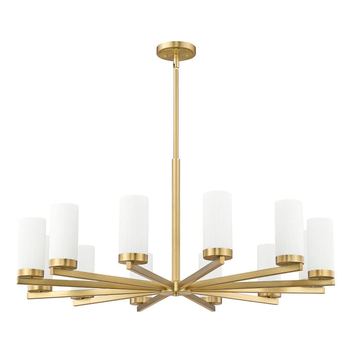 Z-Lite Danica Chandelier Modern Gold 12 Light 3044-12MGLD | theLightShop