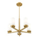 Z-Lite Danica Chandelier Modern Gold 5 Light 3044-5MGLD | theLightShop