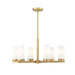 Z-Lite Danica Chandelier Modern Gold 6 Light 3044-6MGLD | theLightShop