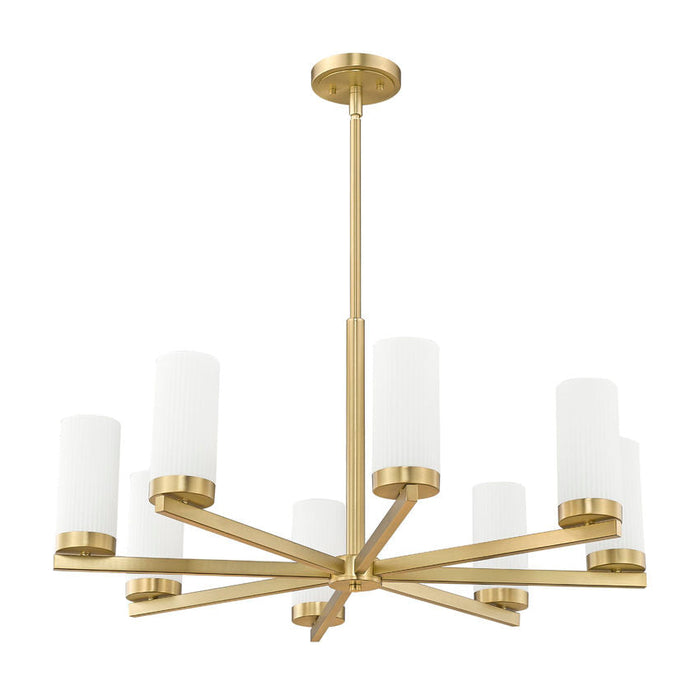 Z-Lite Danica Chandelier Modern Gold 8 Light 3044-8MGLD | theLightShop
