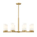 Z-Lite Danica Chandelier Modern Gold 8 Light 3044-8MGLD | theLightShop