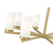 Z-Lite Danica Chandelier Modern Gold 8 Light 3044-8MGLD | theLightShop