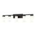 Z-Lite Danica Vanity Matte Black 5 Light 3044-5V-MB | theLightShop
