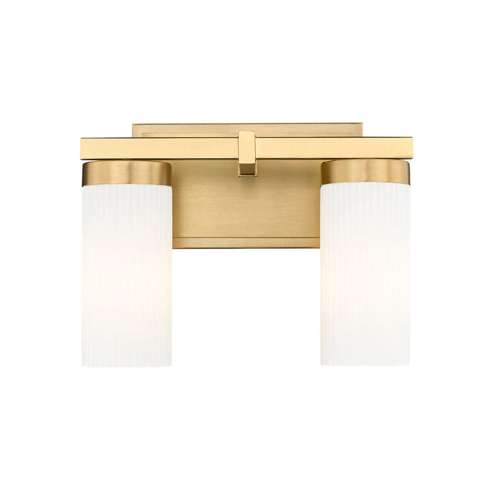 Z-Lite Danica Vanity Modern Gold 2 Light 3044-2V-MGLD | theLightShop