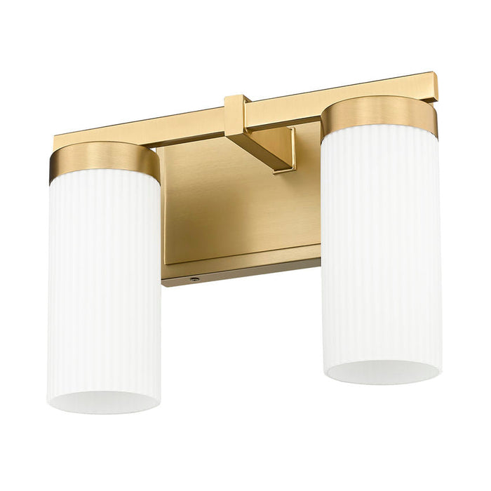 Z-Lite Danica Vanity Modern Gold 2 Light 3044-2V-MGLD | theLightShop