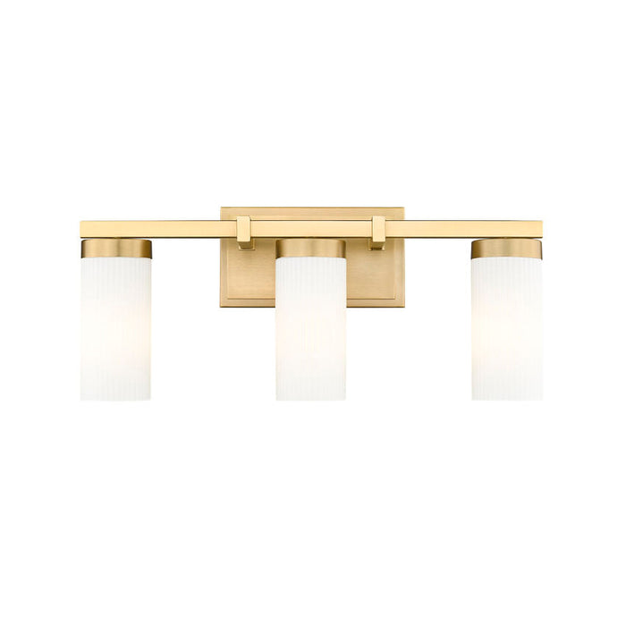 Z-Lite Danica Vanity Modern Gold 3 Light 3044-3V-MGLD | theLightShop