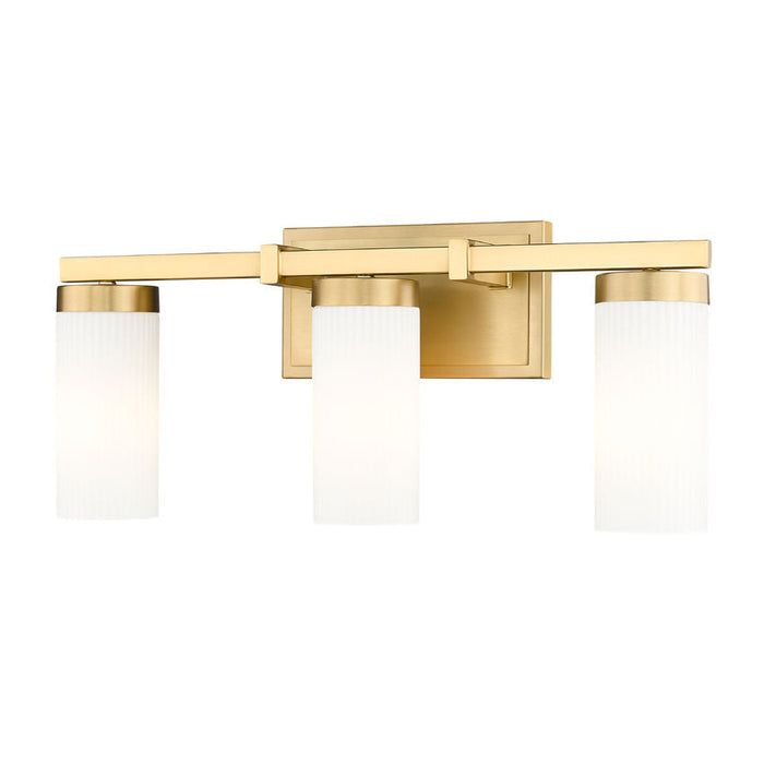 Z-Lite Danica Vanity Modern Gold 3 Light 3044-3V-MGLD | theLightShop