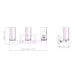 Z-Lite Danica Vanity Modern Gold 3 Light 3044-3V-MGLD | theLightShop