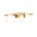 Z-Lite Danica Vanity Modern Gold 4 Light 3044-4V-MGLD | theLightShop