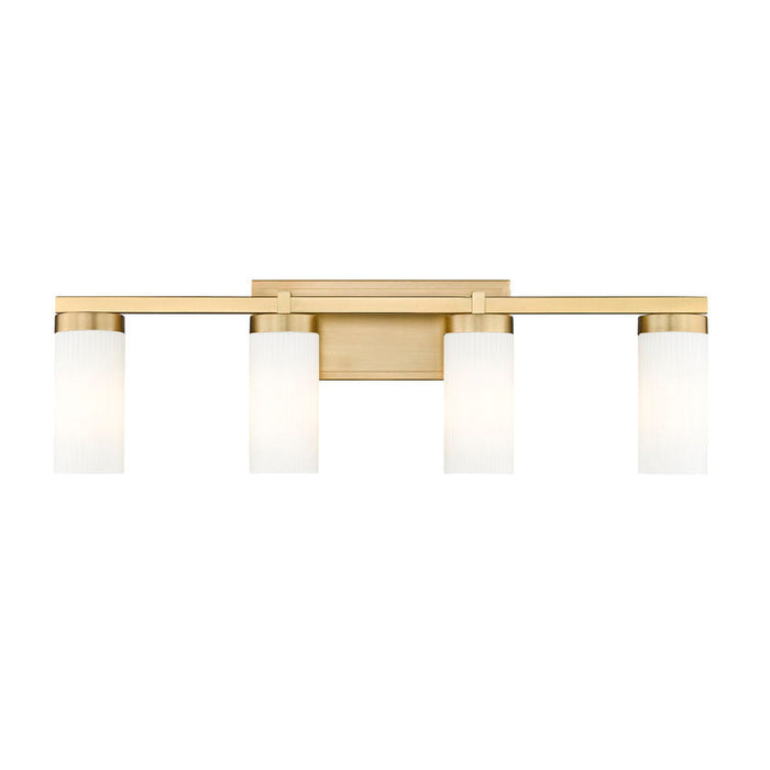 Z-Lite Danica Vanity Modern Gold 4 Light 3044-4V-MGLD | theLightShop