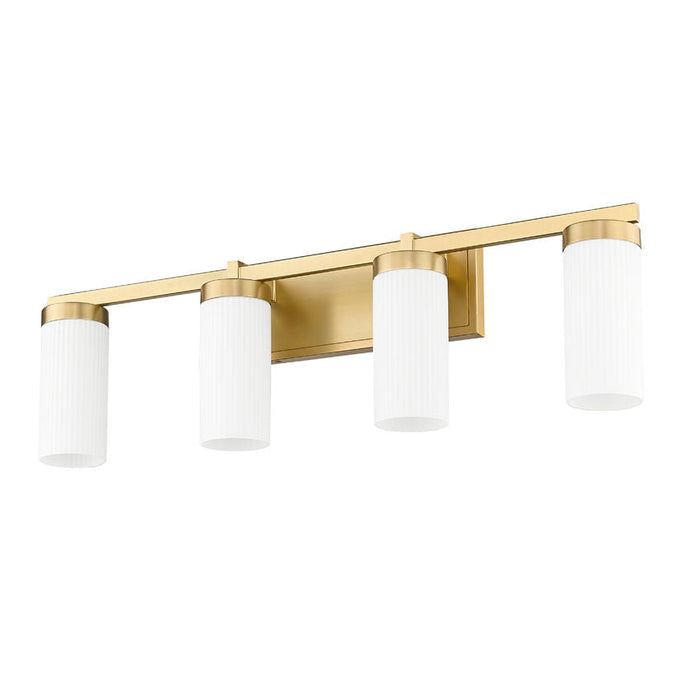 Z-Lite Danica Vanity Modern Gold 4 Light 3044-4V-MGLD | theLightShop