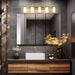 Z-Lite Danica Vanity Modern Gold 5 Light 3044-5V-MGLD | theLightShop