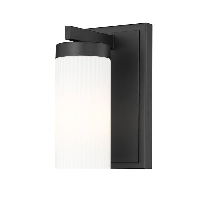 Z-Lite Danica Wall Sconce Matte Black 1 Light 3044-1S-MB | theLightShop