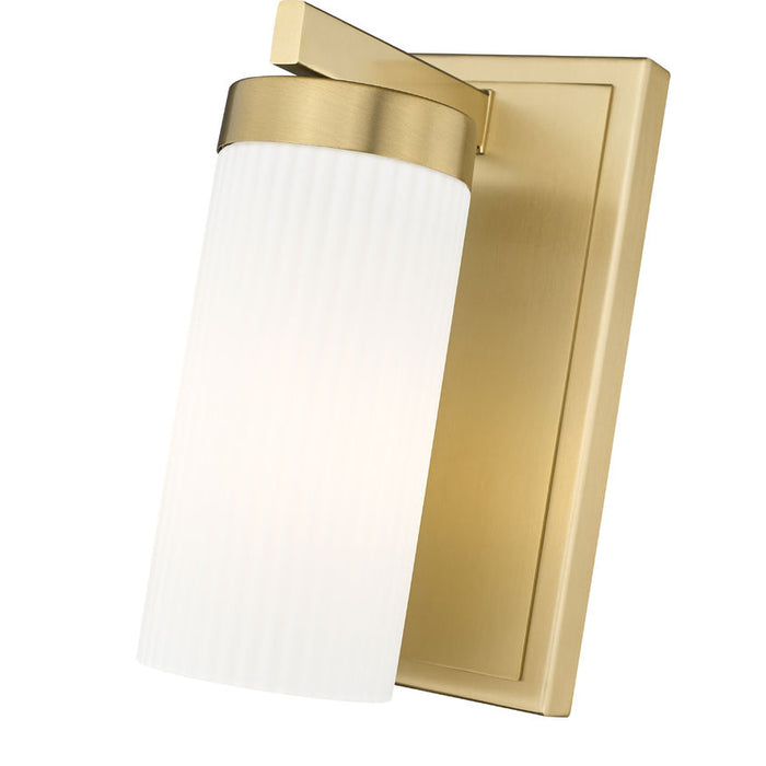 Z-Lite Danica Wall Sconce Modern Gold 1 Light 3044-1S-MGLD | theLightShop