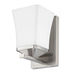 Z-Lite Darcy Brushed Nickel 1 Light Wall Sconce 1939-1S-BN | theLightShop