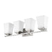 Z-Lite Darcy Brushed Nickel 4 Light Vanity 1939-4V-BN | theLightShop