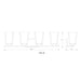 Z-Lite Darcy Chrome 4 Light Vanity 1939-4V-CH | theLightShop