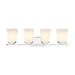 Z-Lite Darcy Chrome 4 Light Vanity 1939-4V-CH | theLightShop
