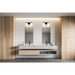 Z-Lite Darcy Matte Black 2 Light Vanity 1939-2V-MB | theLightShop