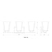 Z-Lite Darcy Matte Black 3 Light Vanity 1939-3V-MB | theLightShop
