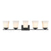 Z-Lite Darcy Matte Black 5 Light Vanity 1939-5V-MB | theLightShop
