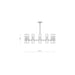Z-Lite Datus Matte Black Chandelier 4008-12MB | theLightShop