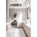 Z-Lite Datus Matte Black Chandelier 4008-8MB | theLightShop