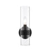 Z-Lite Datus Matte Black Wall Sconce 4008-1S-MB | theLightShop