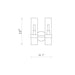 Z-Lite Datus Matte Black Wall Sconce 4008-2S-MB | theLightShop
