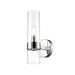 Z-Lite Datus Polished Nickel Wall Sconce 4008-1S-PN | theLightShop