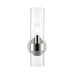 Z-Lite Datus Polished Nickel Wall Sconce 4008-1S-PN | theLightShop