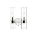 Z-Lite Datus Polished Nickel Wall Sconce 4008-2S-PN | theLightShop
