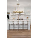 Z-Lite Datus Rubbed Brass Chandelier 4008-10RB | theLightShop