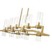 Z-Lite Datus Rubbed Brass Chandelier 4008-10RB | theLightShop