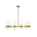 Z-Lite Datus Rubbed Brass Chandelier 4008-12RB | theLightShop