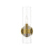 Z-Lite Datus Rubbed Brass Wall Sconce 4008-1S-RB | theLightShop