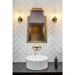 Z-Lite Datus Rubbed Brass Wall Sconce 4008-1S-RB | theLightShop