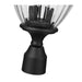 Z-Lite Davina Outdoor Post Mount Fixture Black 3 Light 5016PHMR-BK | theLightShop