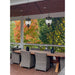 Z-Lite Davina Outdoor Post Mount Fixture Black 4 Light 5016PHBR-BK | theLightShop