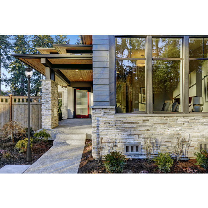 Z-Lite Davina Outdoor Post Mounted Fixture Black 3 Light 5016PHMR-519P-BK | theLightShop