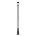 Z-Lite Davina Outdoor Post Mounted Fixture Black 3 Light 5016PHMR-519P-BK | theLightShop